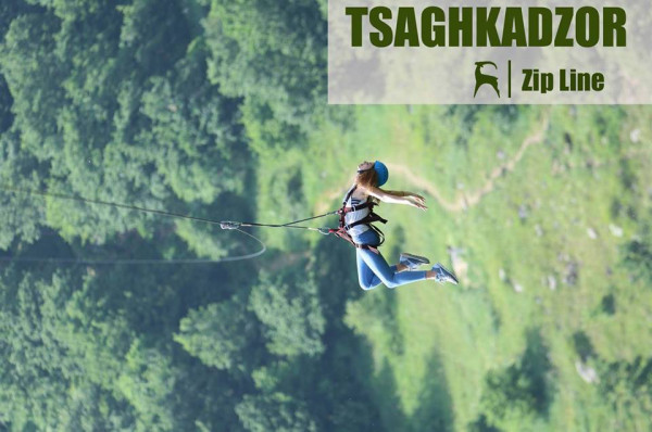 Zip Line in Tsaghkadzor